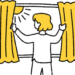 カーテンを開ける│ 朝の習慣で自律神経を整える！効果的なルーティンとは？